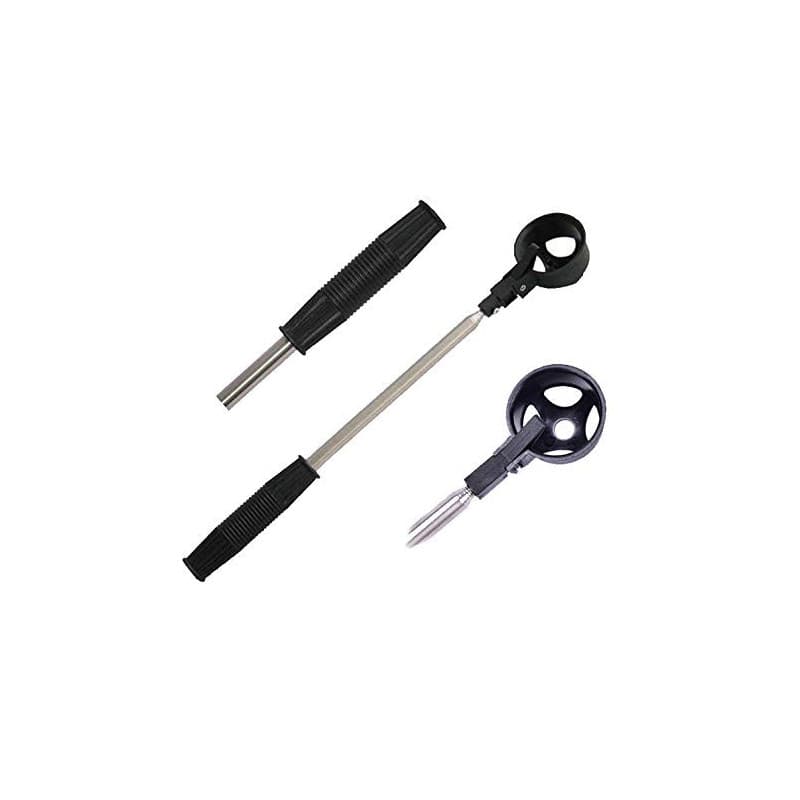 Xrten Balle de Golf Retriever, 8 Section d'acier Inoxydable Ramassent Le Dispositif de Retriever de Boule de Golf