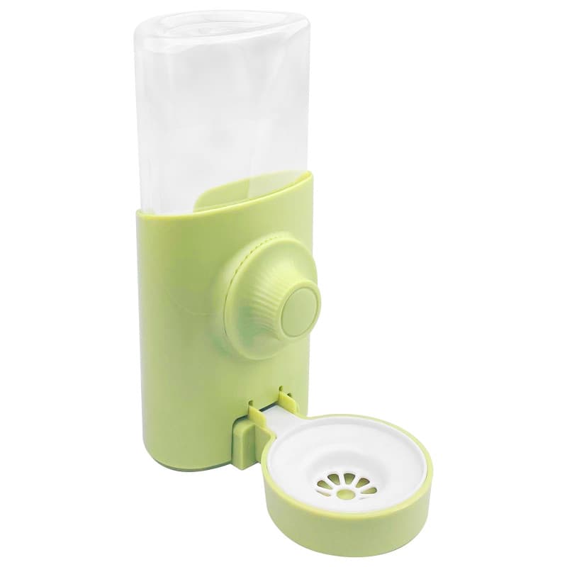 Lixiluxia Distributeur Eau Lapin, Anti-Goutte Biberon Cochon d'Inde, Suspendue Abreuvoir Lapin, Mangeoire d'eau Automatique pour