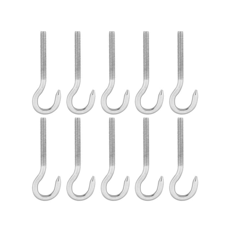 Yasorn Lot de 10 boulons à vis en acier inoxydable M4 pour suspension