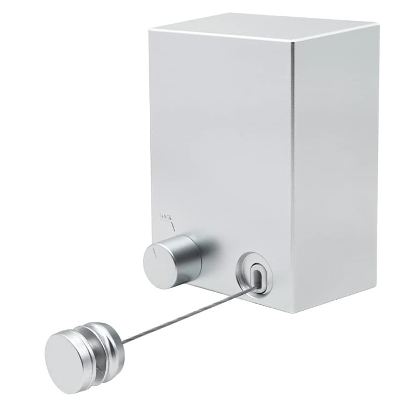MUALROUS Corde à Linge Extensible avec Joint 4,2 m Réglable Corde à Linge Rétractable Corde à Linge Rétractable à Haute Performa