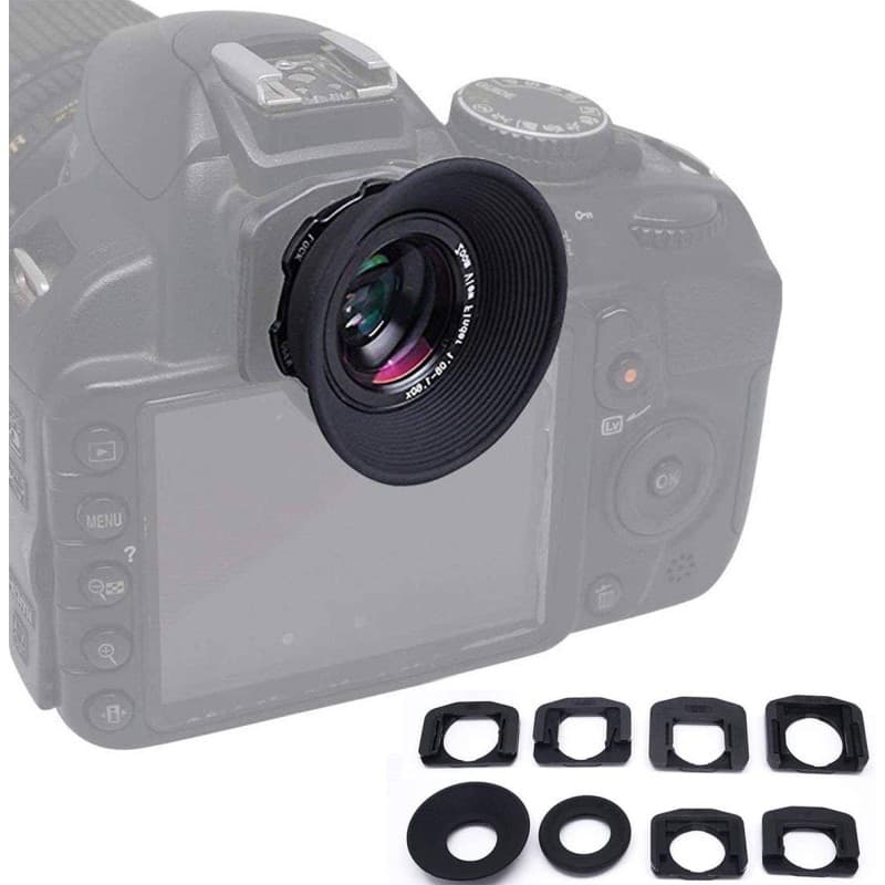 Mcoplus Loupe pour viseur optique avec zoom 1,08 x 1,60 x pour Canon 5D Mark II III 6D 7D 60D 70D 550D 600D et Nikon D7100 D7000