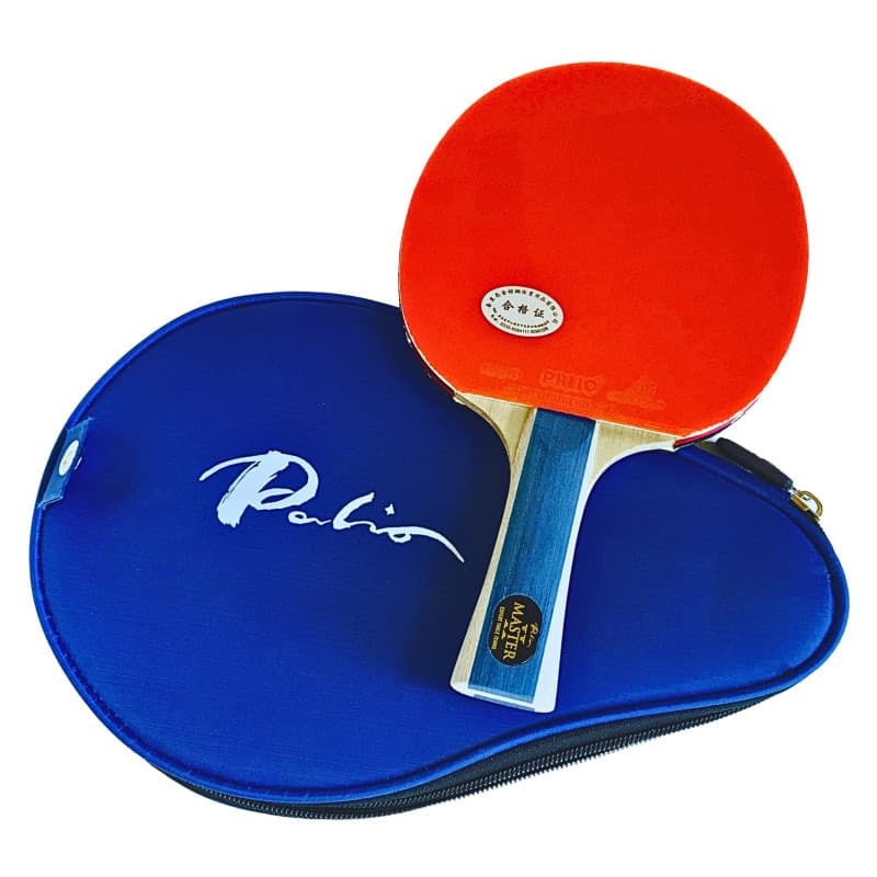 Palio Master 2.0 Raquette de Tennis de Table et étui | Raquette de ping-Pong intermédiaire approuvée par l'ITTF | Spin, Vitesse