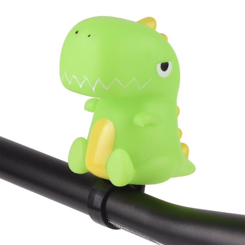 Ziyonix Sonnette Velo Enfant, Dinosaure Klaxon, Mini Sonnette Velo Enfant Accessoire, Squeeze Horns pour Vélo d'enfant, Tricycle
