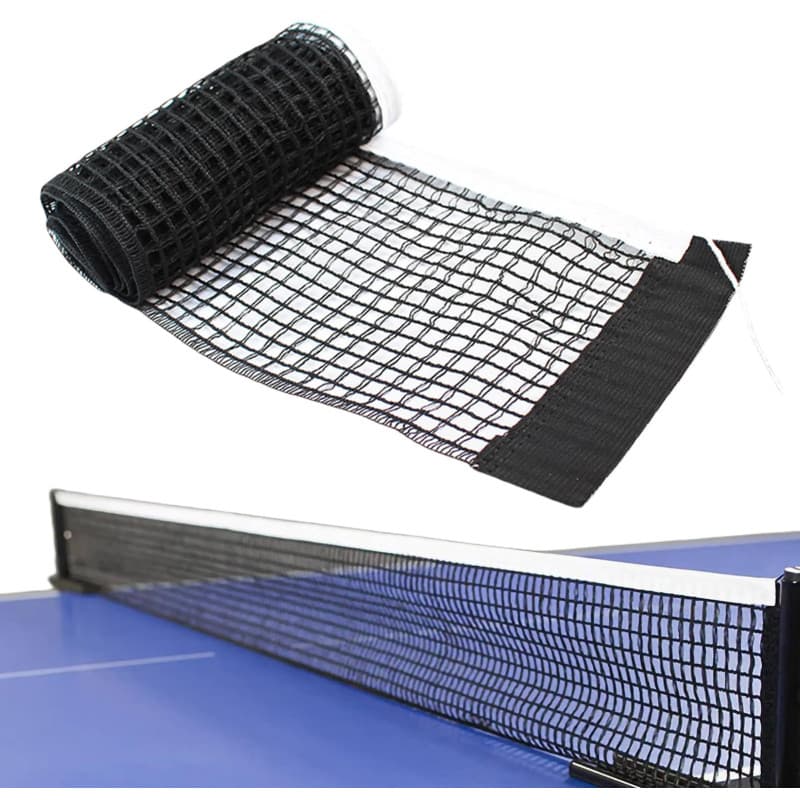 Filet de tennis de table, filet de ping-pong, filet de rechange noir, filet de rechange noir, filet de tennis de table portable,