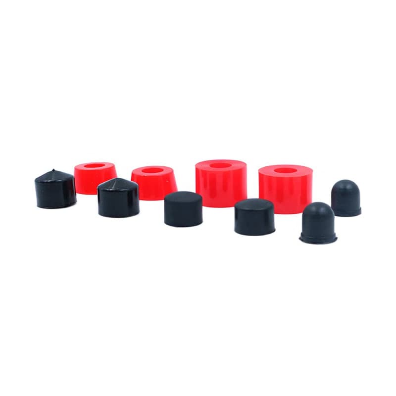 ANCLLO Lot de 10 pièces de quincaillerie, kit de Reconstruction de Camion de Skateboard, bagues de Pivot pour réparation de cam