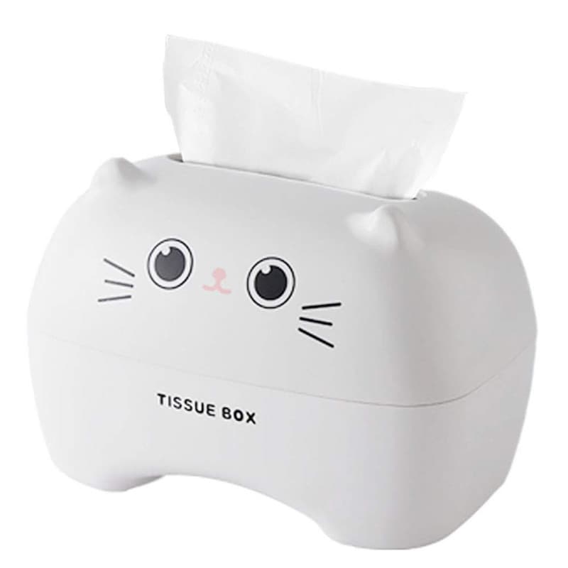 CYJZHEU Boite Lingettes Plastique, Distributeur Mouchoirs Design Porte-mouchoirs Boîte à Mouchoirs de Dessin Animé pour la Décor