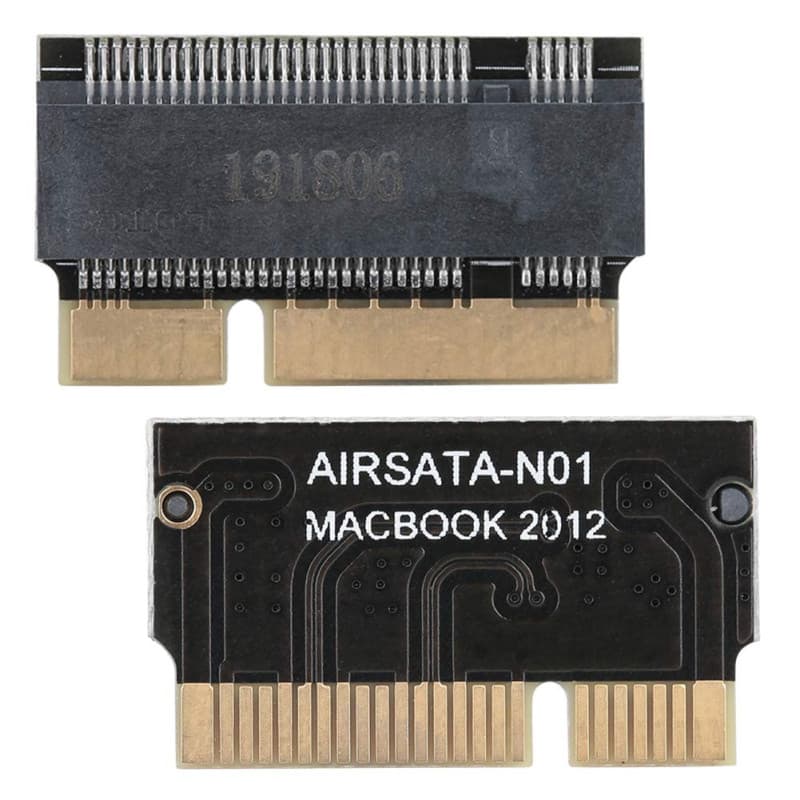 ASHATA Carte Adaptateur SATA M. 2 vers pour 2012, SATA M.2 NGFF SSD vers Disque Dur 2012, Adaptateur sans Pilote