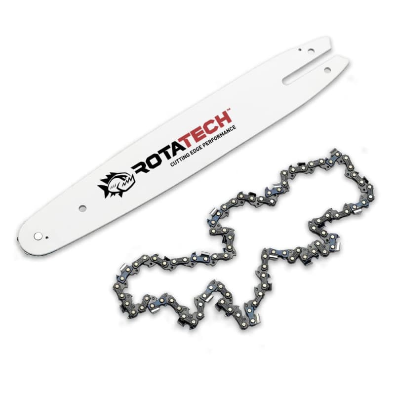 Chaîne de tronçonneuse Rotatech - 40,6 cm - Avec guide - Pour STIHL MS180