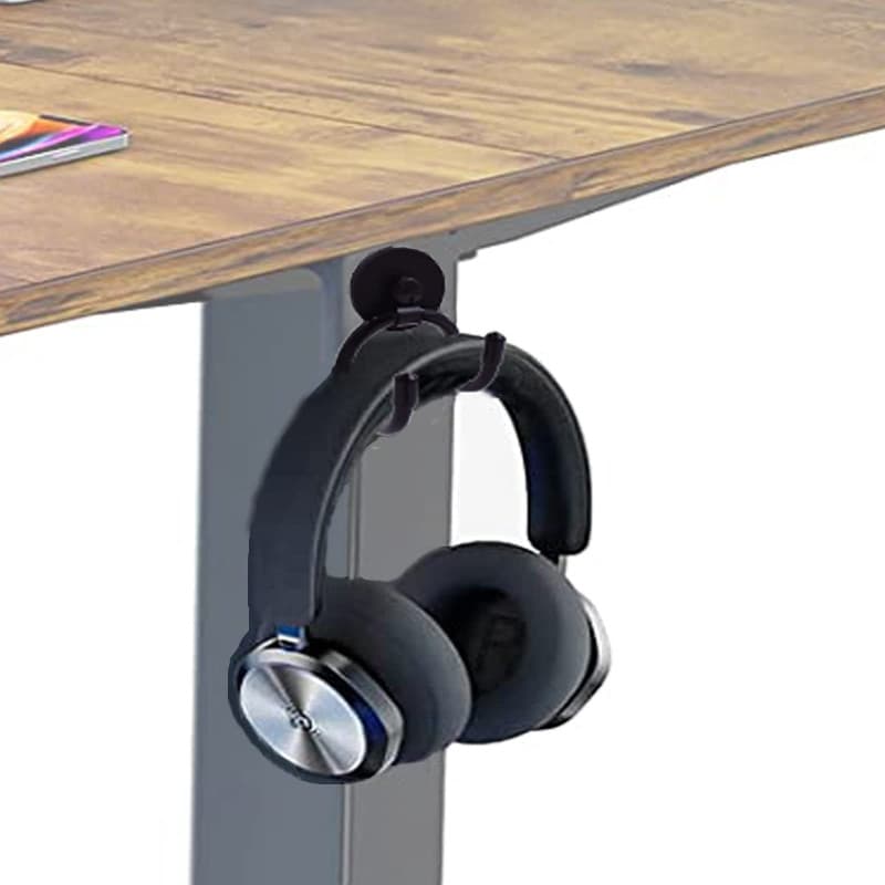 AUXPhome Support magnétique pour casque jusqu'à 1 kg, support de casque réglable, crochet pour casque d'ordinateur/de jeu, casqu