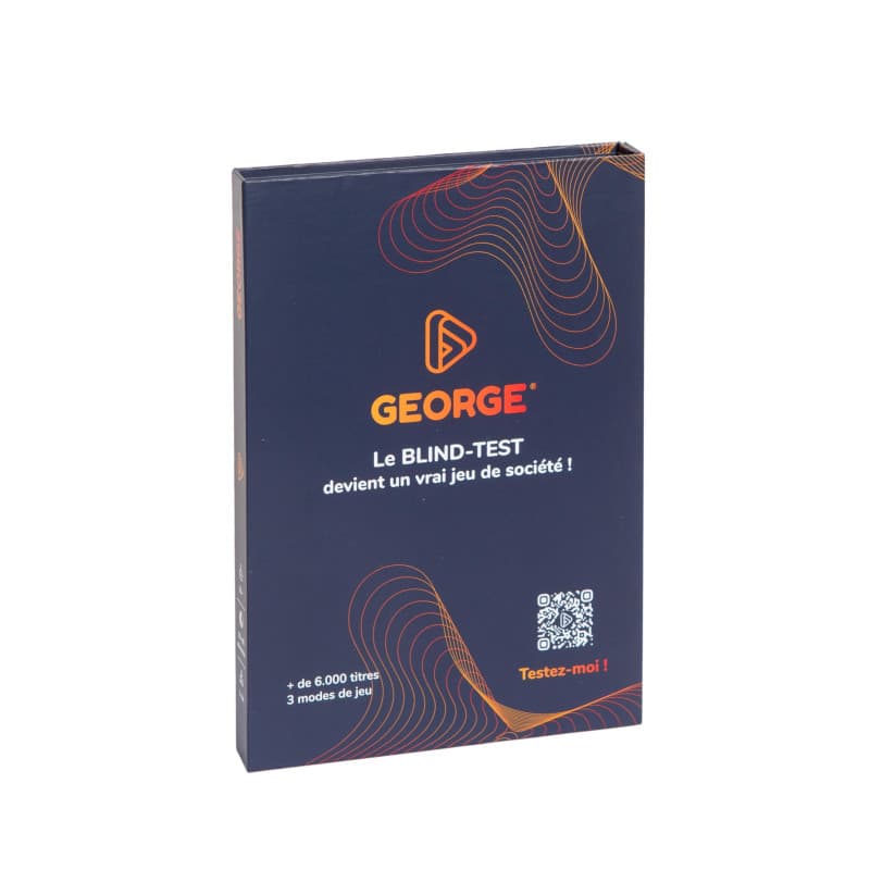 George Quiz - George - Jeu de Société Blind Test - Jeu de Quiz Musical - Entre Amis ou en Famille - Idéal pour Les soirées