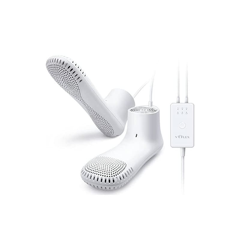 Voolex Sèche Chaussures, Électrique Ozone Stérilisation Désodorisant avec Minuterie, Bottes Chauffées Chaussettes Chaudes, Spéci