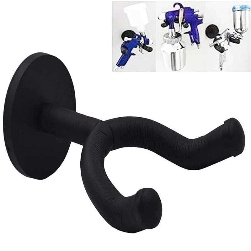 Support magnétique pour pistolet à peinture avec base anti-rayures - L'aimant est assez puissant pour tenir un pistolet à peintu