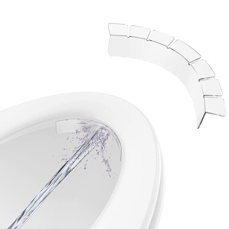 Pare-éclaboussures de siège de toilette, pare-pipi pour enfants adultes déflecteur d'urine pour siège de toilette pare-éclabouss