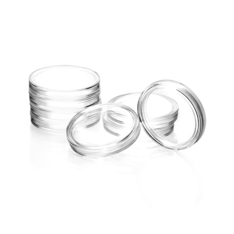 QWORK® 200PCS Capsules de Pièces de Monnaie pour Collection de Pièces - 25 mm