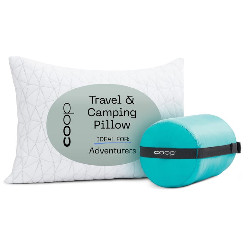 Coop Home Goods Prime Déchiquetés Camping De Mousse De Mémoire Couverture De Rayonne Viscose - Compressibles - Accueil Produits