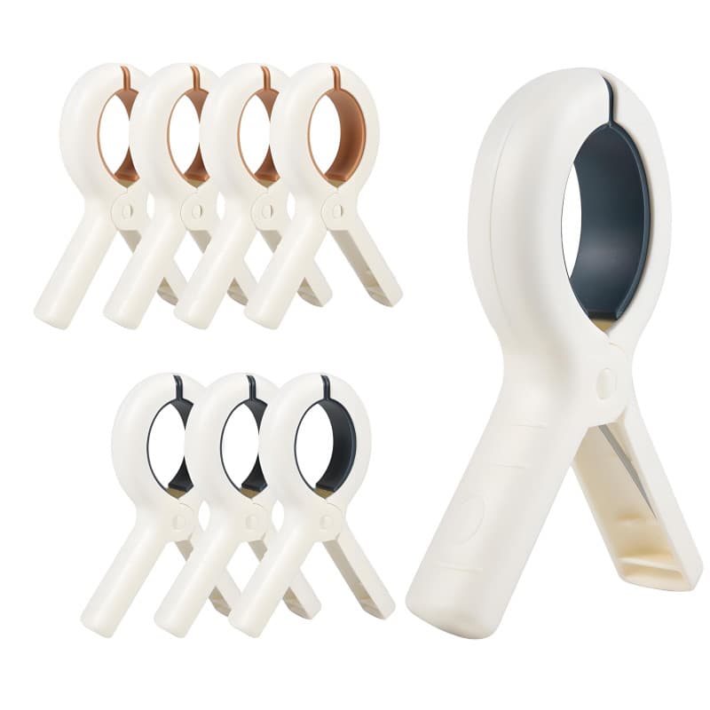 8 pièces Grosse Pince à Linge,Pinces à Serviettes,Pince Serviette Plage,Pinces à Serviettes de Bain,Clips de Transat,Pince à Lin