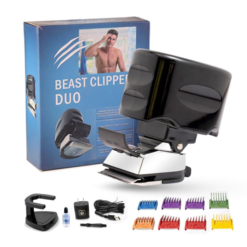 Skull Shaver Beast Clipper DUO - Tondeuse Cheveux Électrique, cadeau pour homme, Barbe et Moustaches