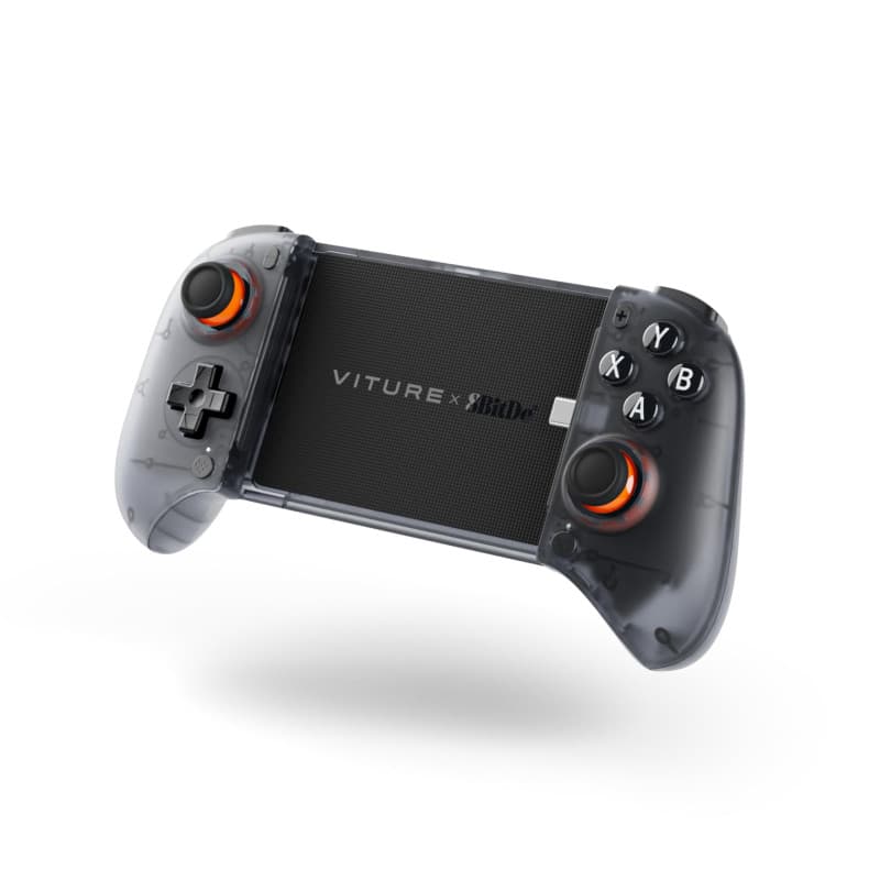 VITURE x 8BitDo Ultimate Mobile Gaming Controller - 1er Mondial Pour Lunettes XR | USB-C Latence Min, Sticks Effet Hall, Jeu+Cha
