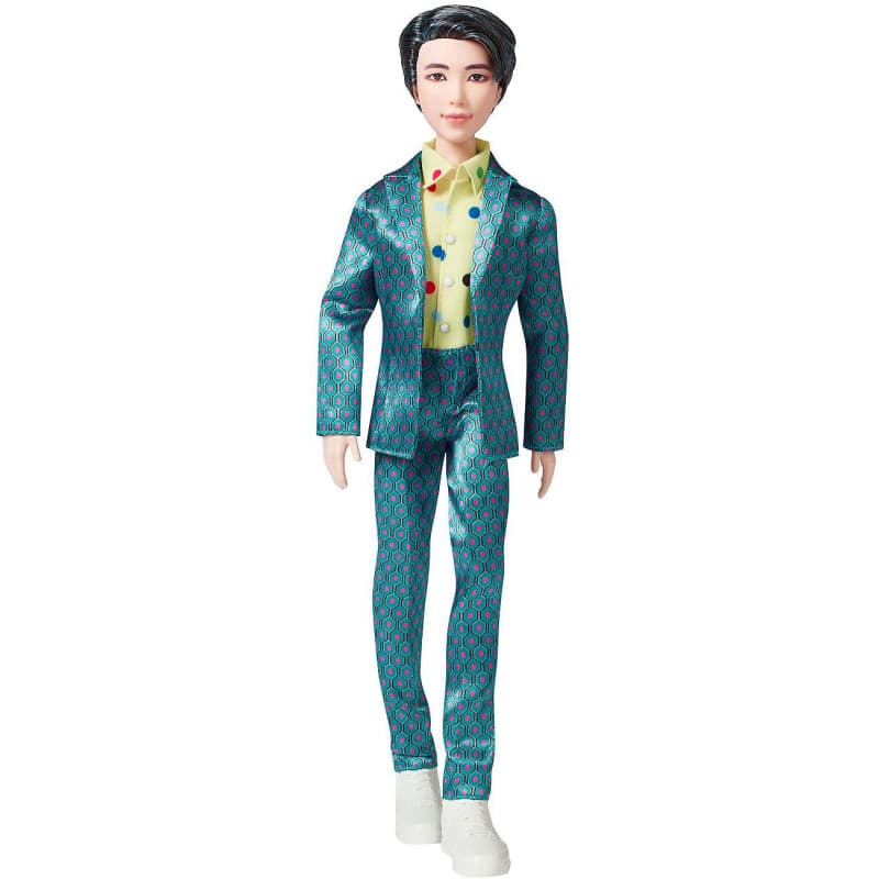 Bts X Mattel Poupée Rm, à L’effigie du Membre du Groupe de K-pop, Figurine à Collectionner, Gkc90