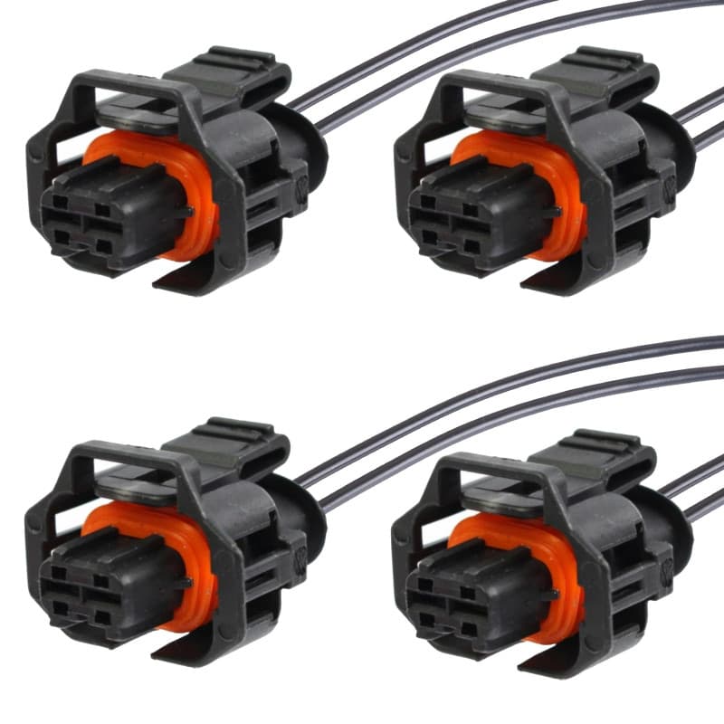 Twowinds - Connecteur Injecteur Compatible avec Citroën Xsara C4 Picasso, Peugeot 306 406, Renault Laguna Scenic, Ford Focus - 1