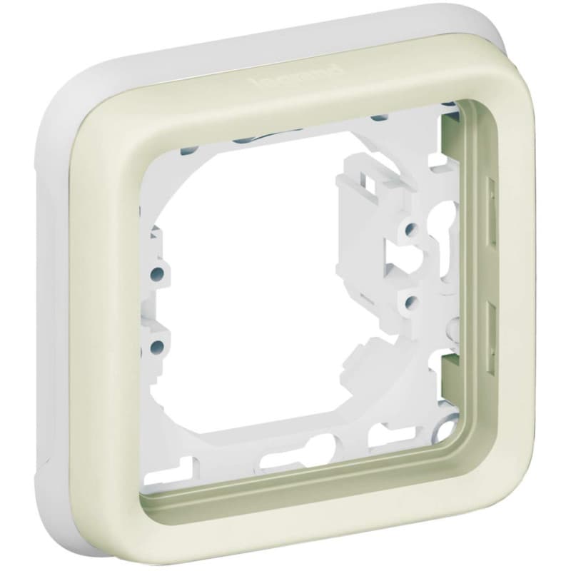 Plaque Murale Étanche 2 Postes Legrand Plexo Composable - Blanc