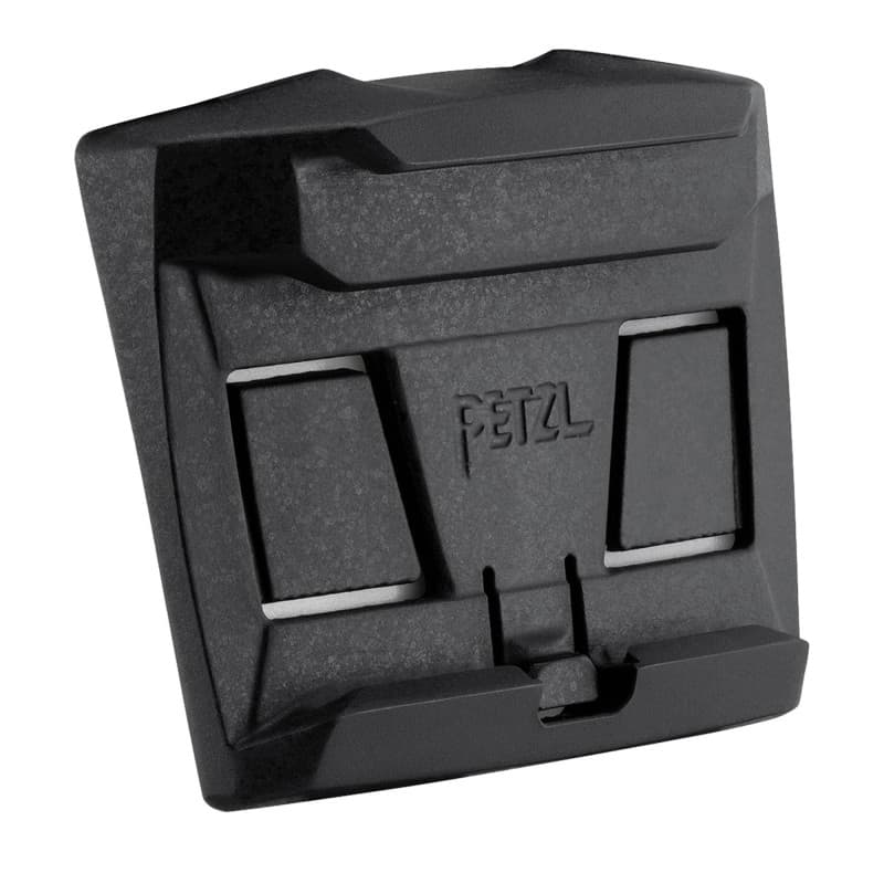 PETZL - Platine adhésive permettant de Fixer Une Lampe Frontale sur Un Casque Helmet Adapt - Unisex, Noir, Taille Unique