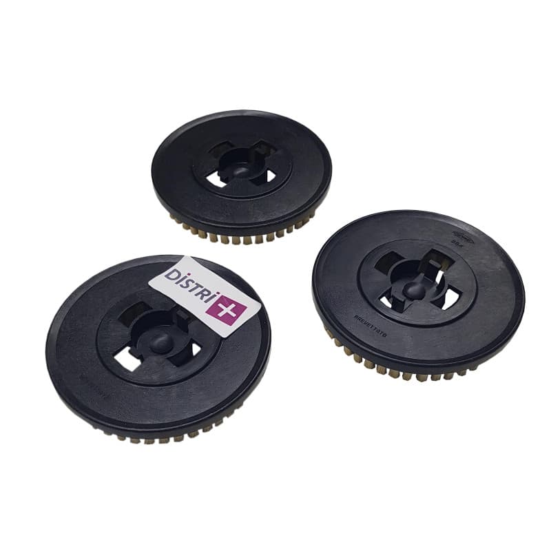 Distri+ - Disque de brosse dure jaune pour Cireuse Electrolux ZP14, AP8000 / Tornado : Chambord LC500C / KARCHER FP303... - Lot