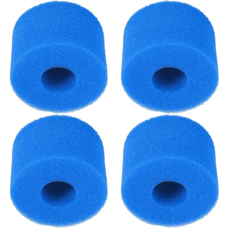 cyclingcolors 4X Filtre Mousse Ø10,8x7,3 cm 40PPI Compatible avec Intex Purespa S1 Spa Piscine Filtration Nettoyage