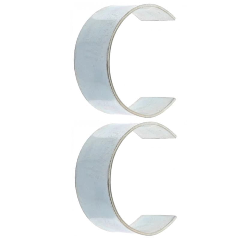 cyclingcolors 2x Clip d'accroche de toile de store pour tube Ø50mm extérieur Accessoire Volet roulant Maintien Fenêtre Baie vitr