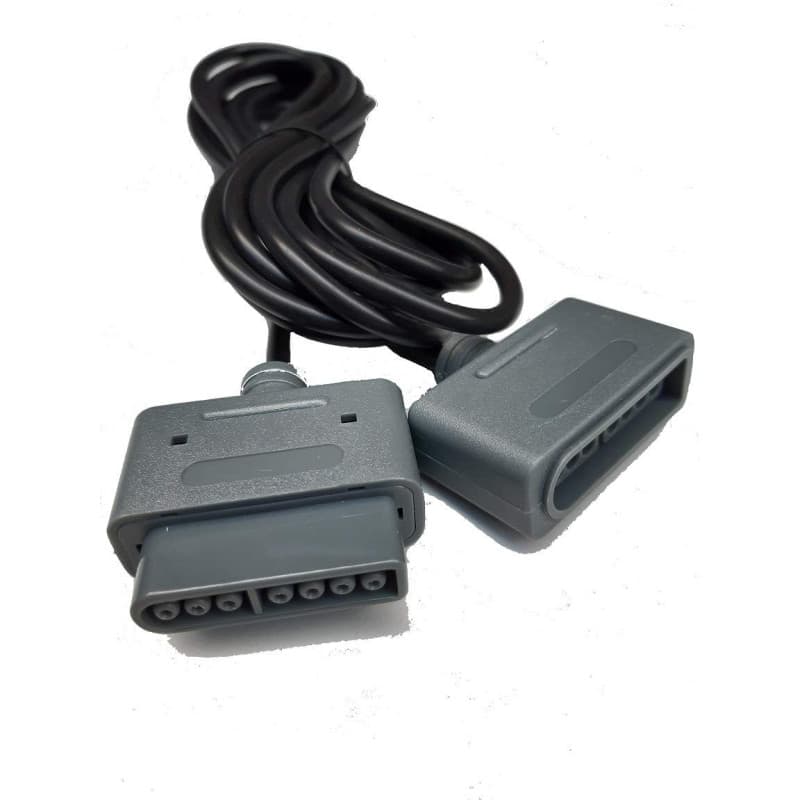 Link-e : Cable rallonge longueur 3m compatible avec manette de jeu sur console Super Nintendo Famicom SNES Supernes
