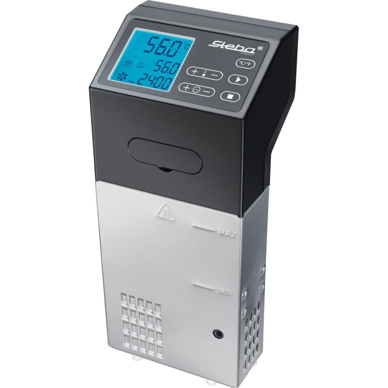 Steba SV 100 Professional Cuiseur sous vide de puissance de la pompe 7,5 L/min, 1500 W - Noir, acier inoxydable