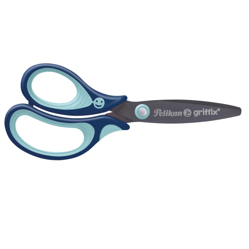 Pelikan 819169 Ciseaux rond Griffix SC1LRO bleu gaucher