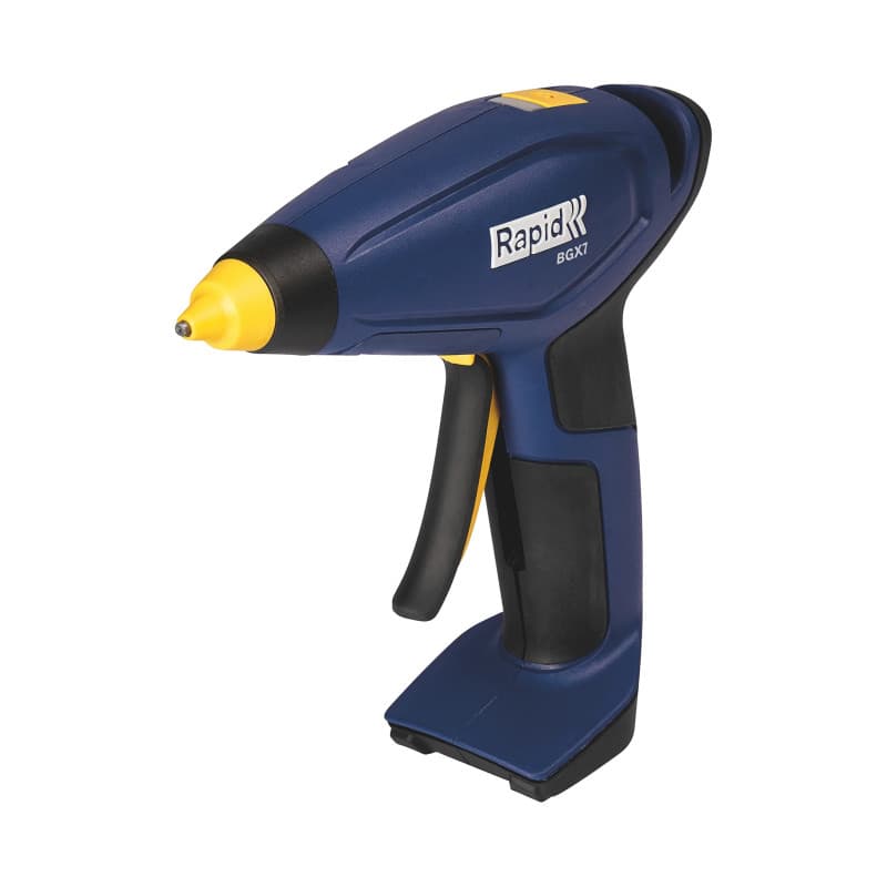 Rapid BGX7 Pistolet à colle sans fil à batterie - batterie intégrée 3.6V, charge avec un câble micro USB (inclus) - pour bâtonne