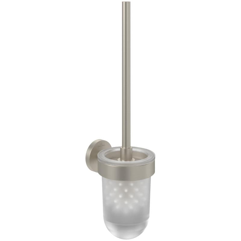 Ensemble brosse WC Villeroy & Boch Elements - Tender, porte-brosse WC pour montage mural, ensemble brosse WC avec réservoir en v