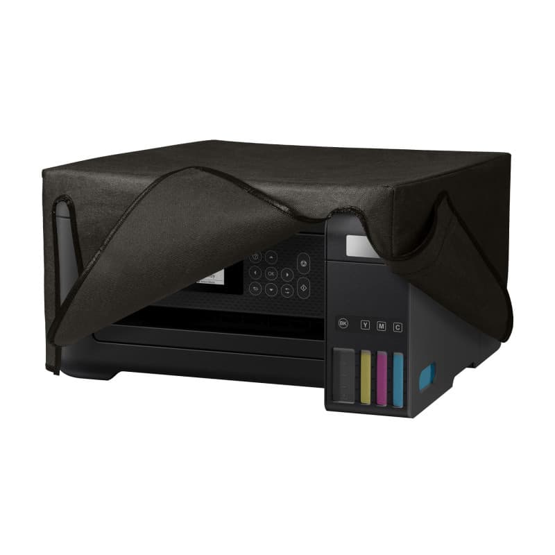 kwmobile Housse Compatible avec Epson EcoTank ET-2850 / EcoTank ET-2856 - Housse de Protection pour imprimante - Gris foncé