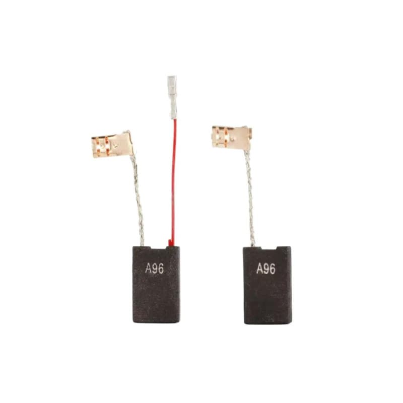 Lot de 2 balais de charbon Trade-Shop - 6,3 x 16 x 26 mm - Compatible avec marteau perforateur Bosch GSH 11 VC - Remplace 161700