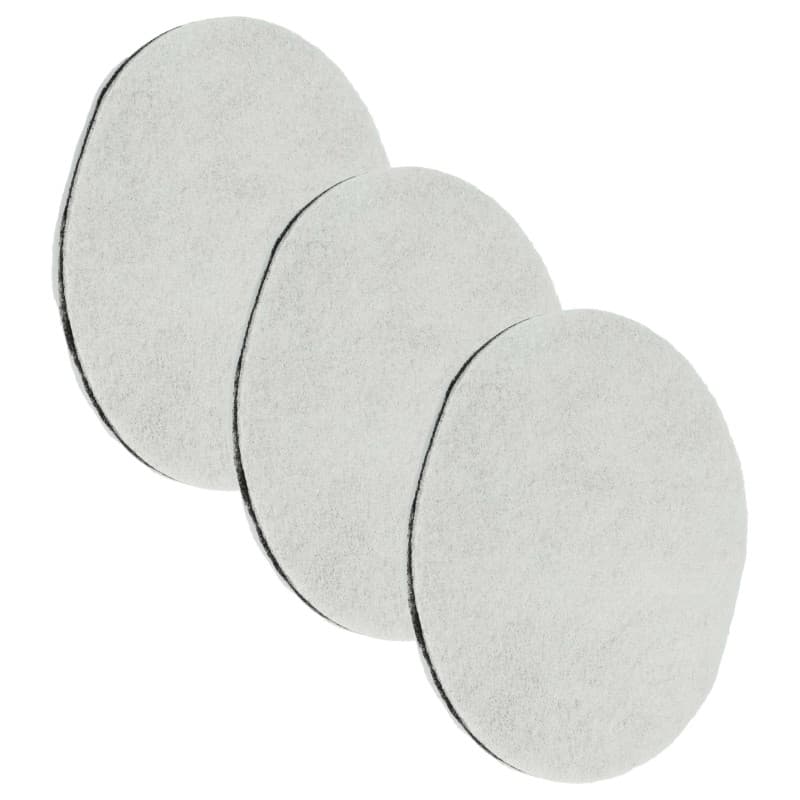 vhbw 3x Filtre à graisses remplacement pour SEB 1500984689, SS-984689 pour friteuse