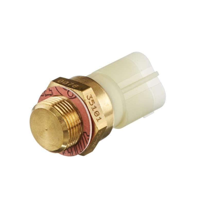 HELLA 6ZT 007 835-101 Interrupteur de température, ventilateur de radiateur - 12V - 2pôle - Fiche plate - vissé - Relais à coura
