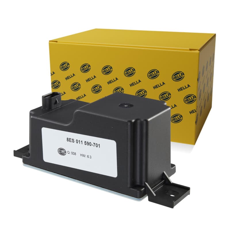 HELLA 8ES 011 590-701 Stabilisateur de tension, système start/stop - du côté passager avant - pour véhicules avec frein d’arrêt