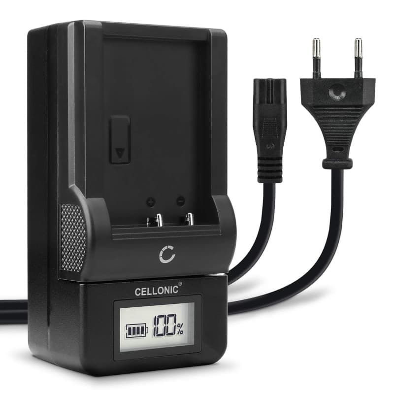 CELLONIC Chargeur DMW-BLE9 DMW-BLG10 BP-DC15 pour Appareil Photo, Alimentation Batterie DE-A98A DE-A99B, Câble Charge Rapide, Ad