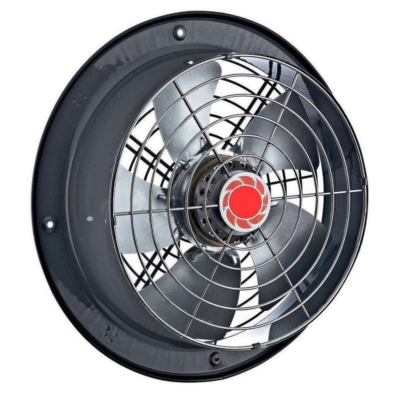 Uzman-Versand 250mm Ventilateur Mural, Extracteurs d'air Industriel VENTILATEURs Aspiration Extracteur Helicoide Ventilation