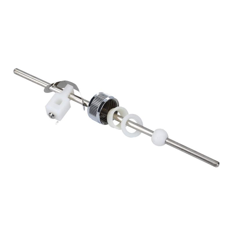 DEKAROX Barre excentrique 5 mm de diamètre horizontal 180 mm pour robinetterie, lavabo et vidage