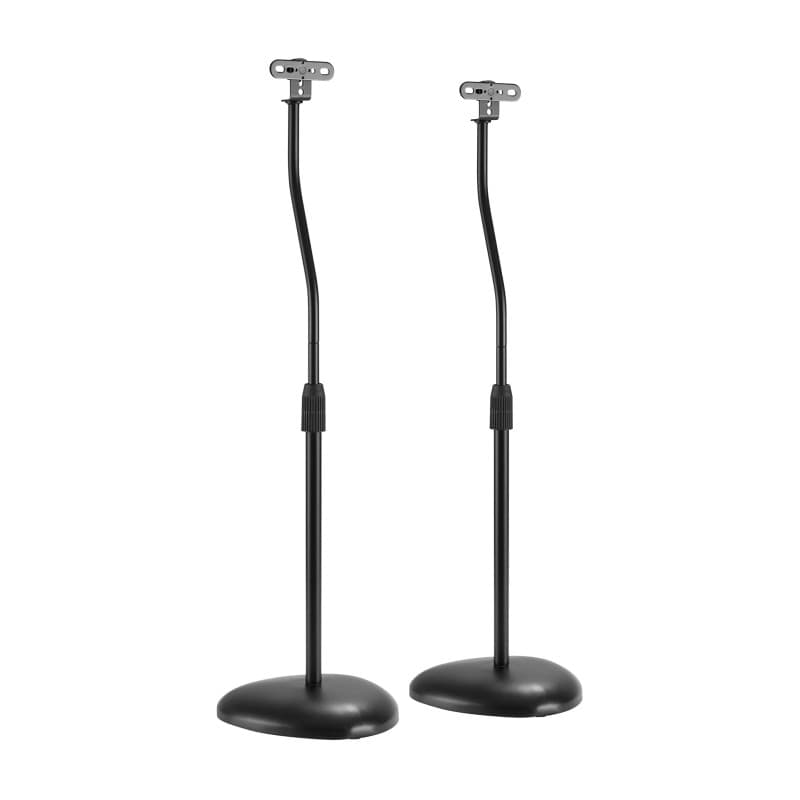 HALTERUNGSPROFI S05 Lot de 2 supports de haut-parleurs, universels, pour enceintes satellites, surround, charge de 4,5 kg chacun