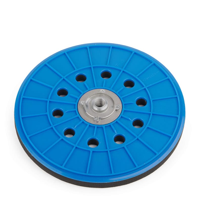 Disque Abrasif de Wabrasive | Ø 225 mm | Plaque Support pour Papier à Polir Auto-Aggripant | Idéal pour Matrix Ponceuse de Plafo