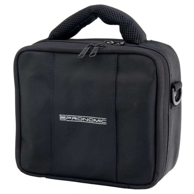 Pronomic Sacoche RB-Flex pour enregistreur Portable, Appareil Photo, micros, Accessoires DJ/PA, avec Plusieurs Compartiments, Po