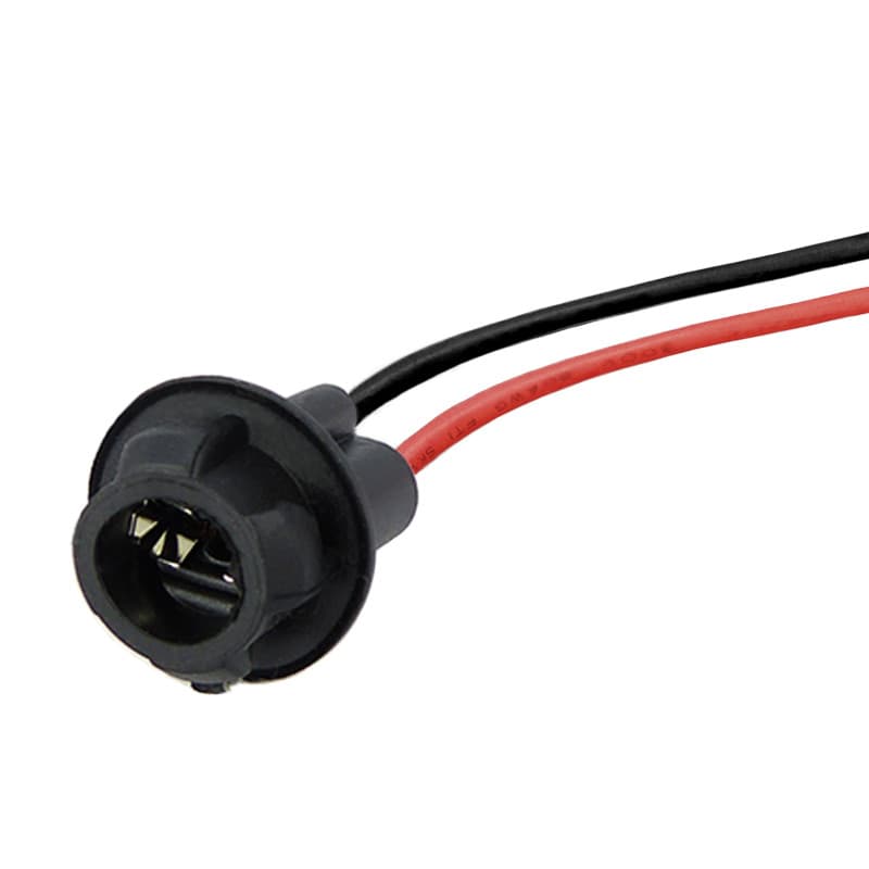 W5W T10 194 W3W Support de Douille Ampoule caoutchouc Connecteur T10 W5W WY5W Adaptateur Prise Phare Lampe feux clignotant stati