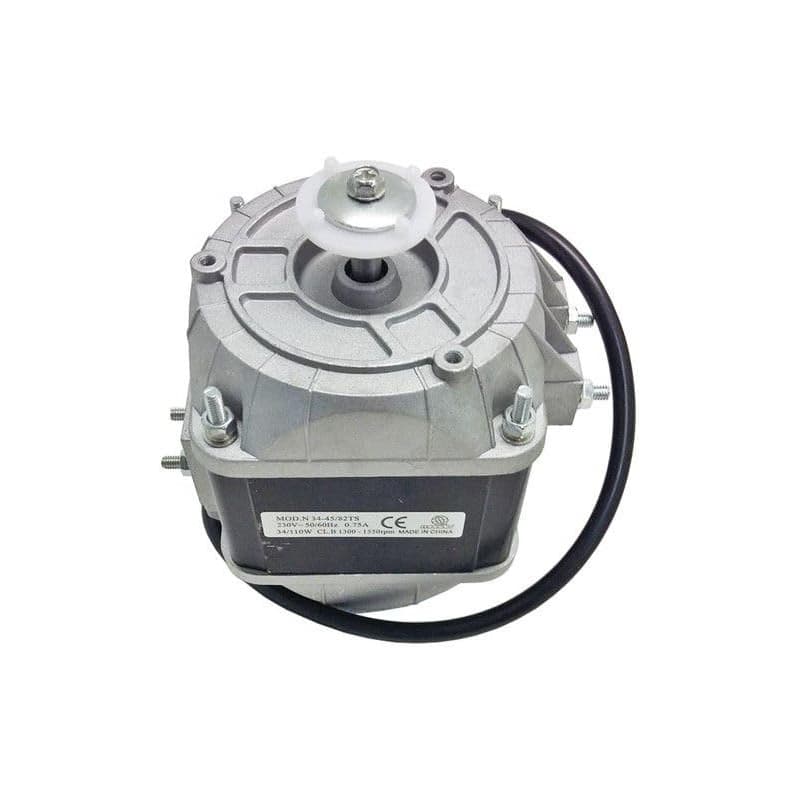 Moteur universel de ventilateur de réfrigérateur 7 W 230 V, 8,3 x 8,3 cm Mondo - Compatible avec les grandes marques