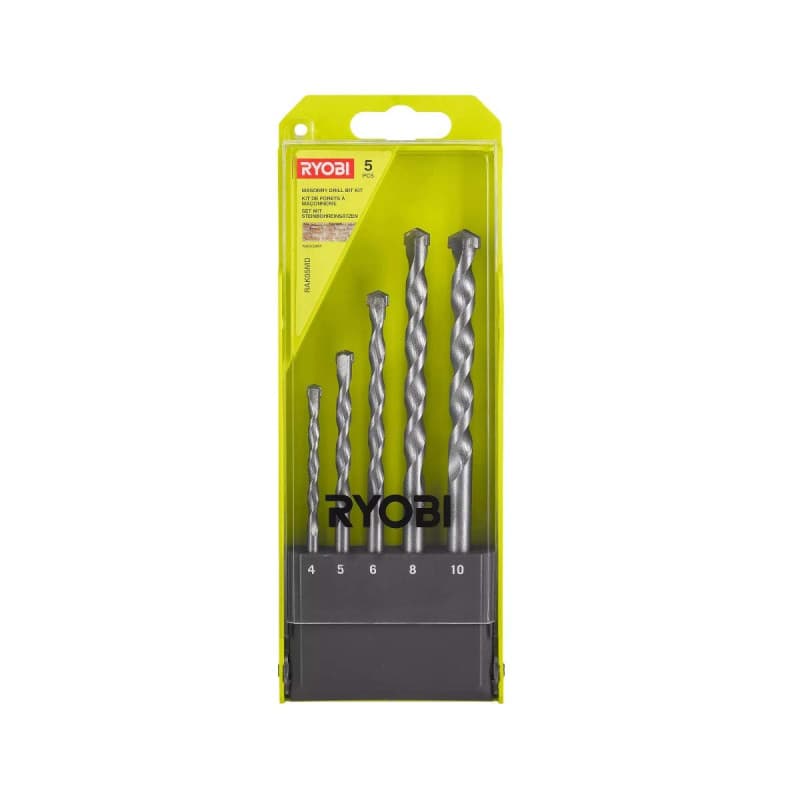 Lot de 5 pointes RAK05MD pour perceuse à percution RYOBI