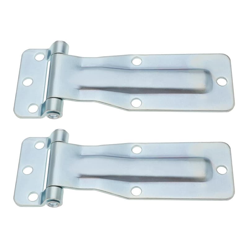 OTOTEC 2 Pièces Charnières en Acier de Voiture Matériel de Charnières Robuste Adapté à La Porte Arrière de Grange Camion Camion