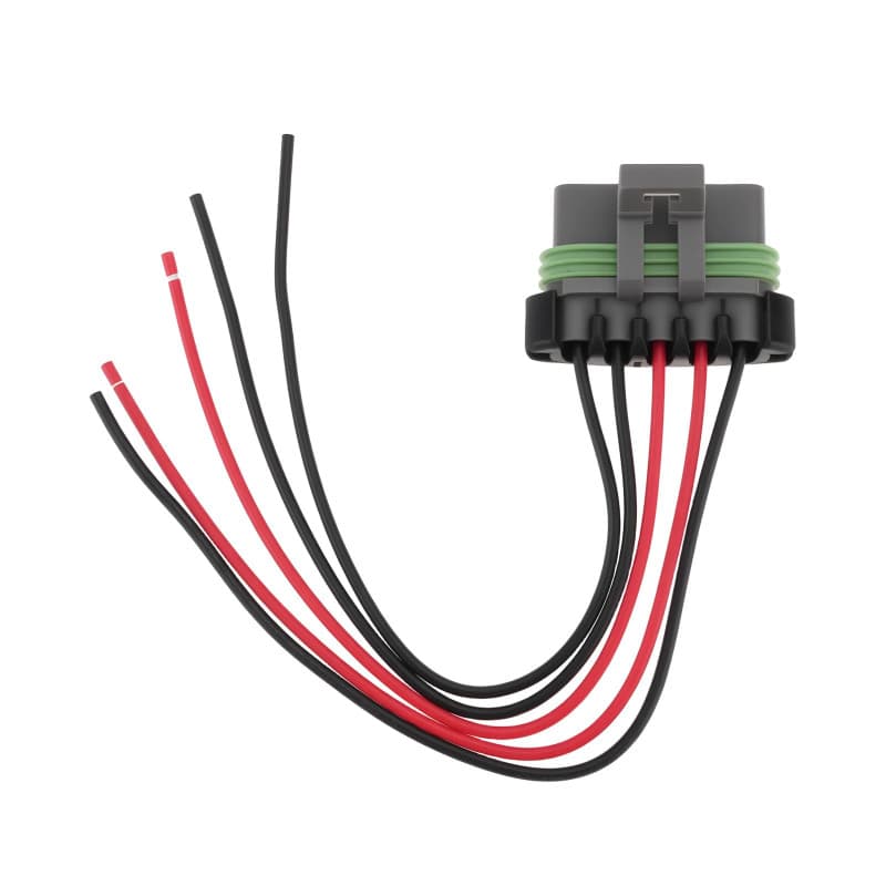 OTOTEC Faisceau de Câbles de Connecteur de Moteur D'essuie-Glace de Voiture 1254632670 Compatible avec Fiat Compatible avec Peug